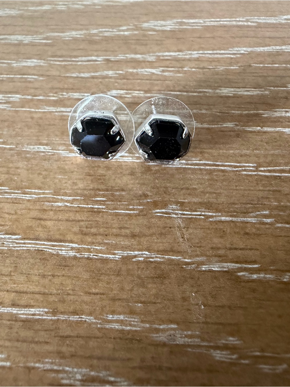 Kendra Scott Black Gemstone Stud Earrings
